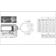 LEDVANCE reflektor 40W 230V 6100lm 4000K IP66 100Y FLEX P ML 840 WAL